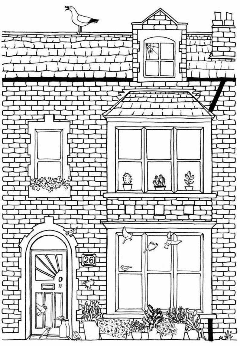 129 Home Coloring Pages Printable 90