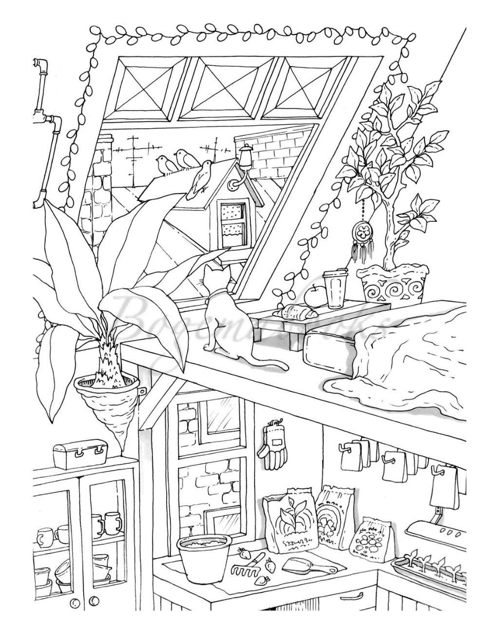 129 Home Coloring Pages Printable 95