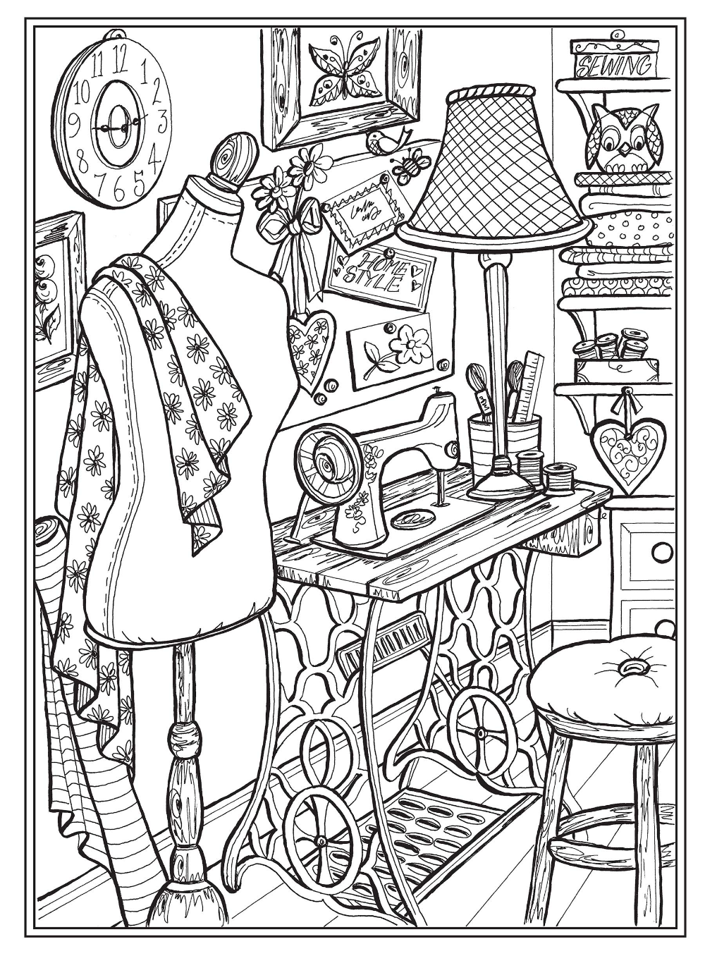 129 Home Coloring Pages Printable 97