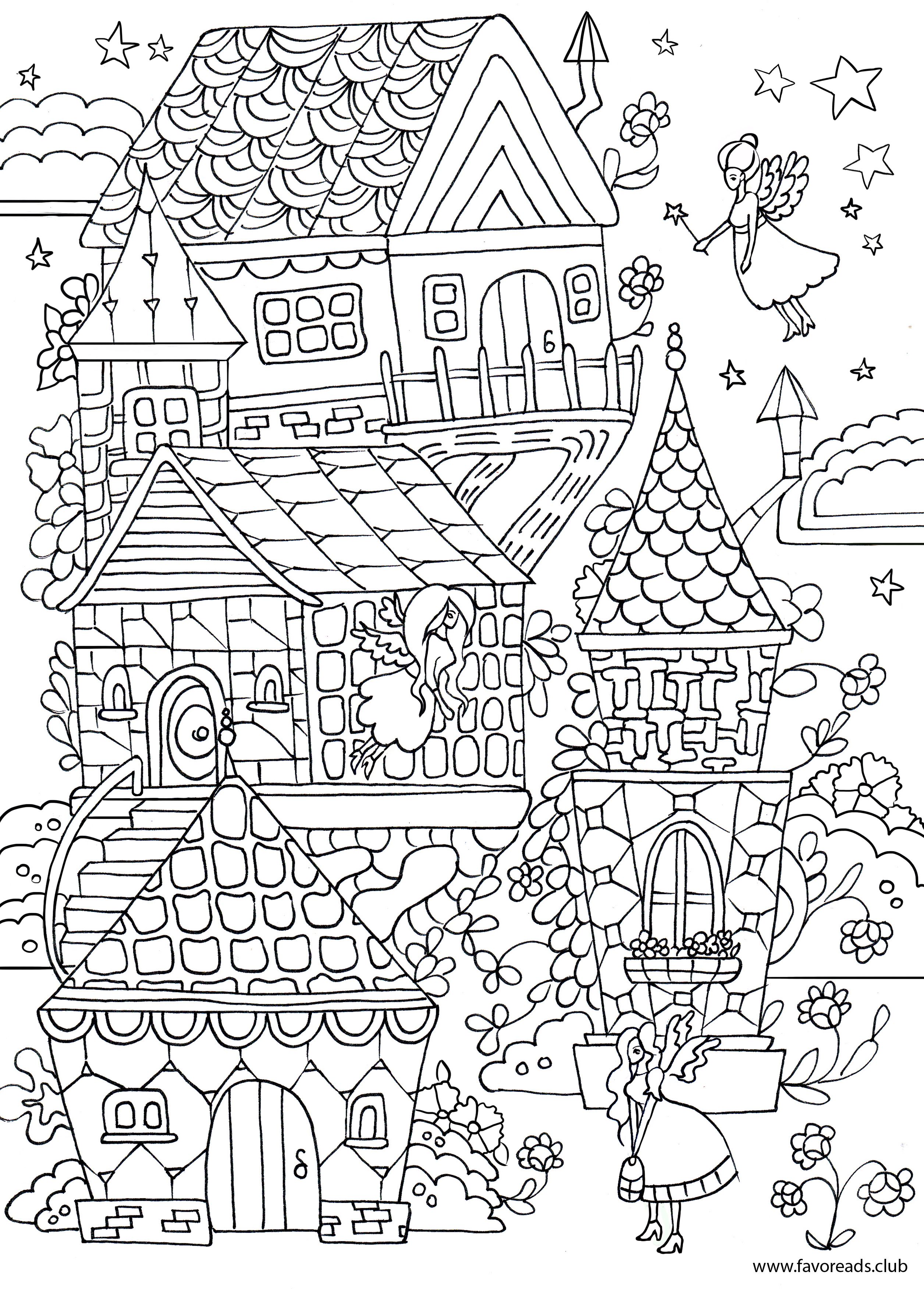 129 Home Coloring Pages Printable 99