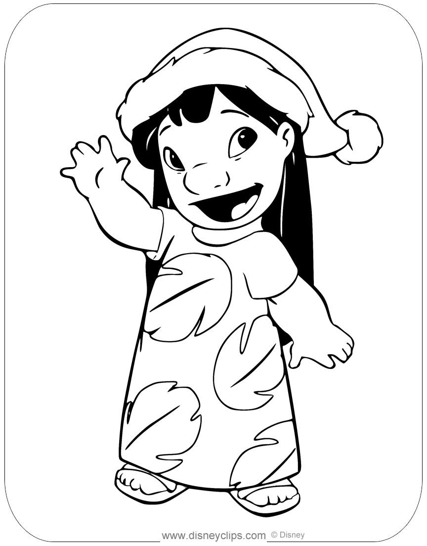 21 Lilo and Stitch Birthday Coloring Pages Printable