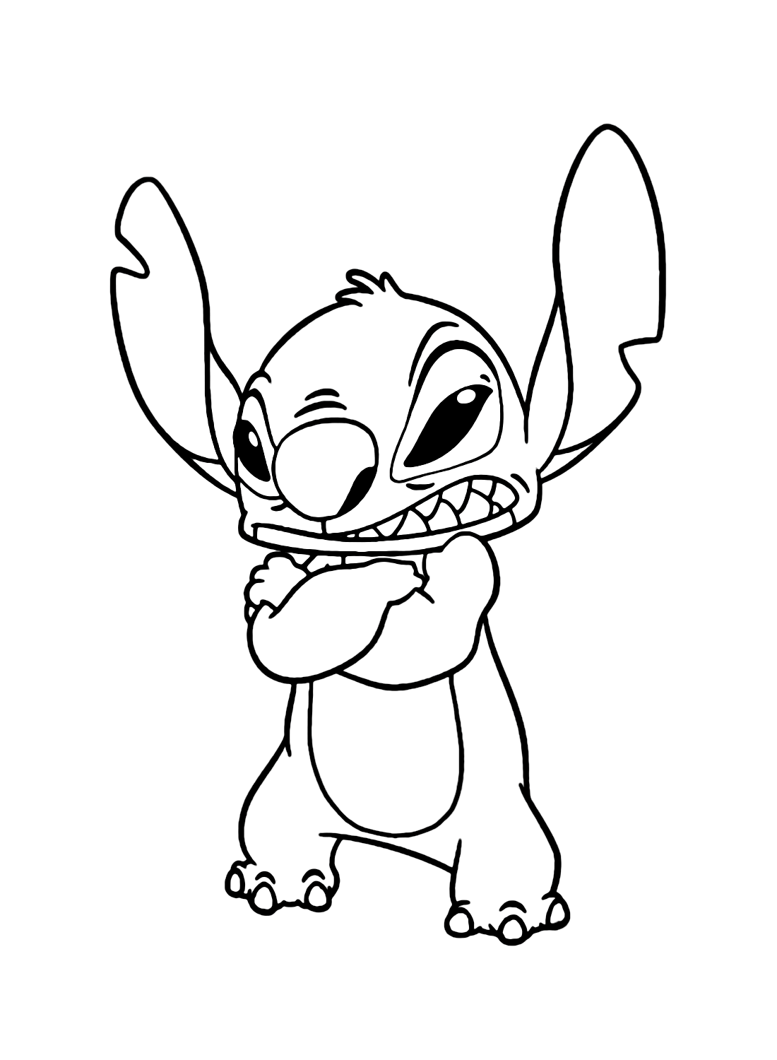 26 Lilo and Stitch Coloring Pages Free Printable