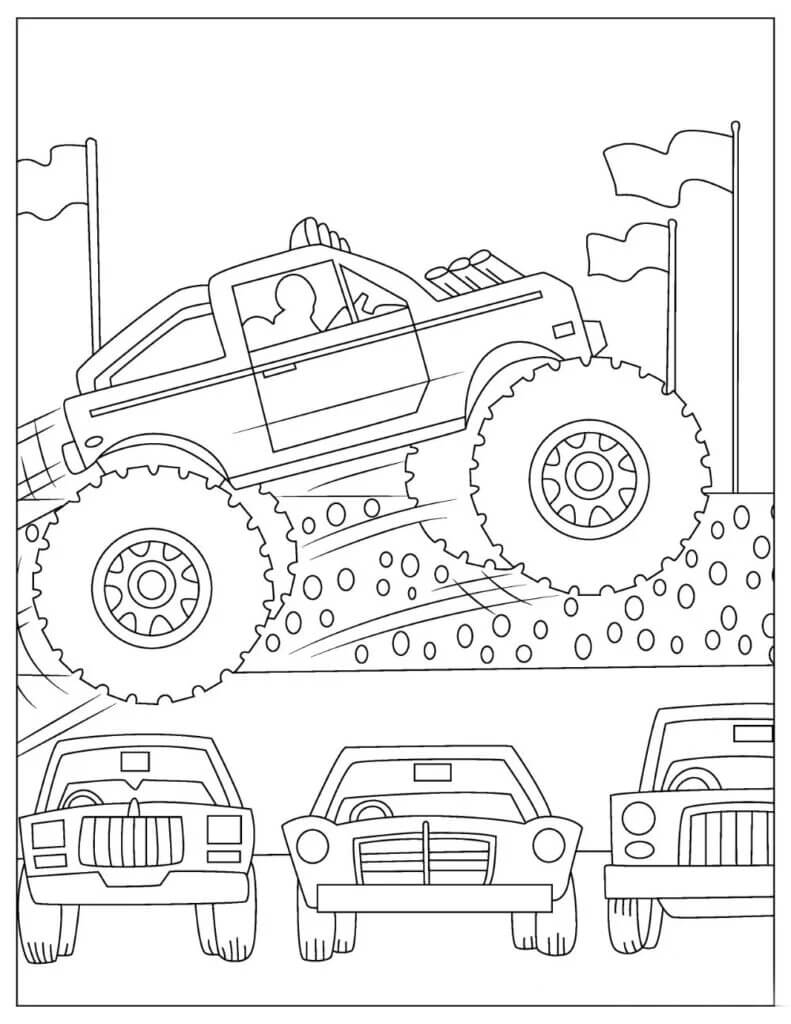 27 Awesome Truck Coloring Pages Printable 11