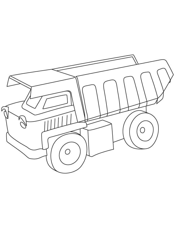 27 Awesome Truck Coloring Pages Printable 22