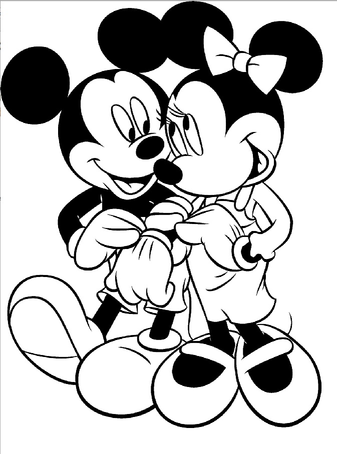 27 Delightful Minnie Mouse Coloring Pages Printable 24