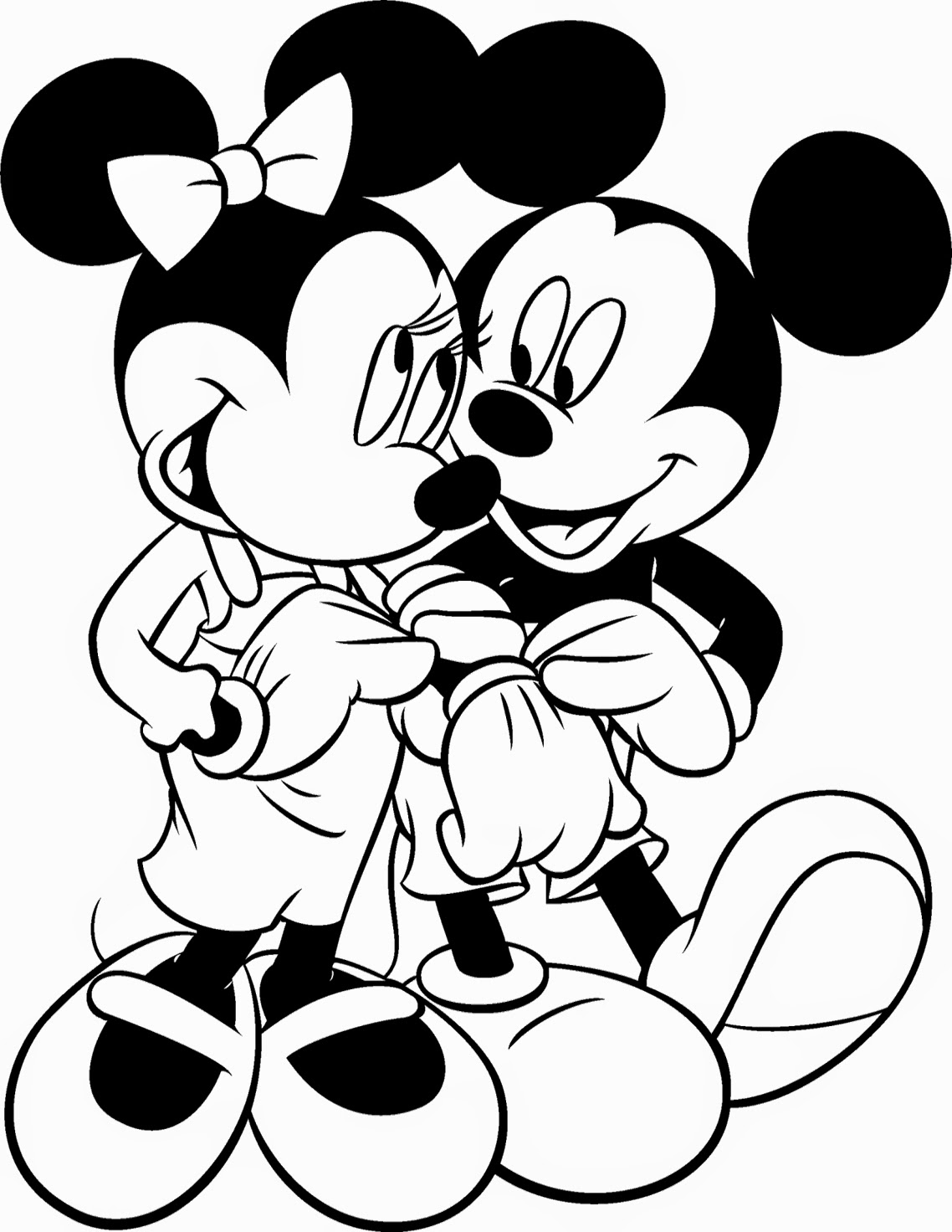 27 Delightful Minnie Mouse Coloring Pages Printable 32