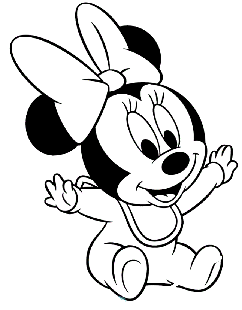 27 Delightful Minnie Mouse Coloring Pages Printable 35