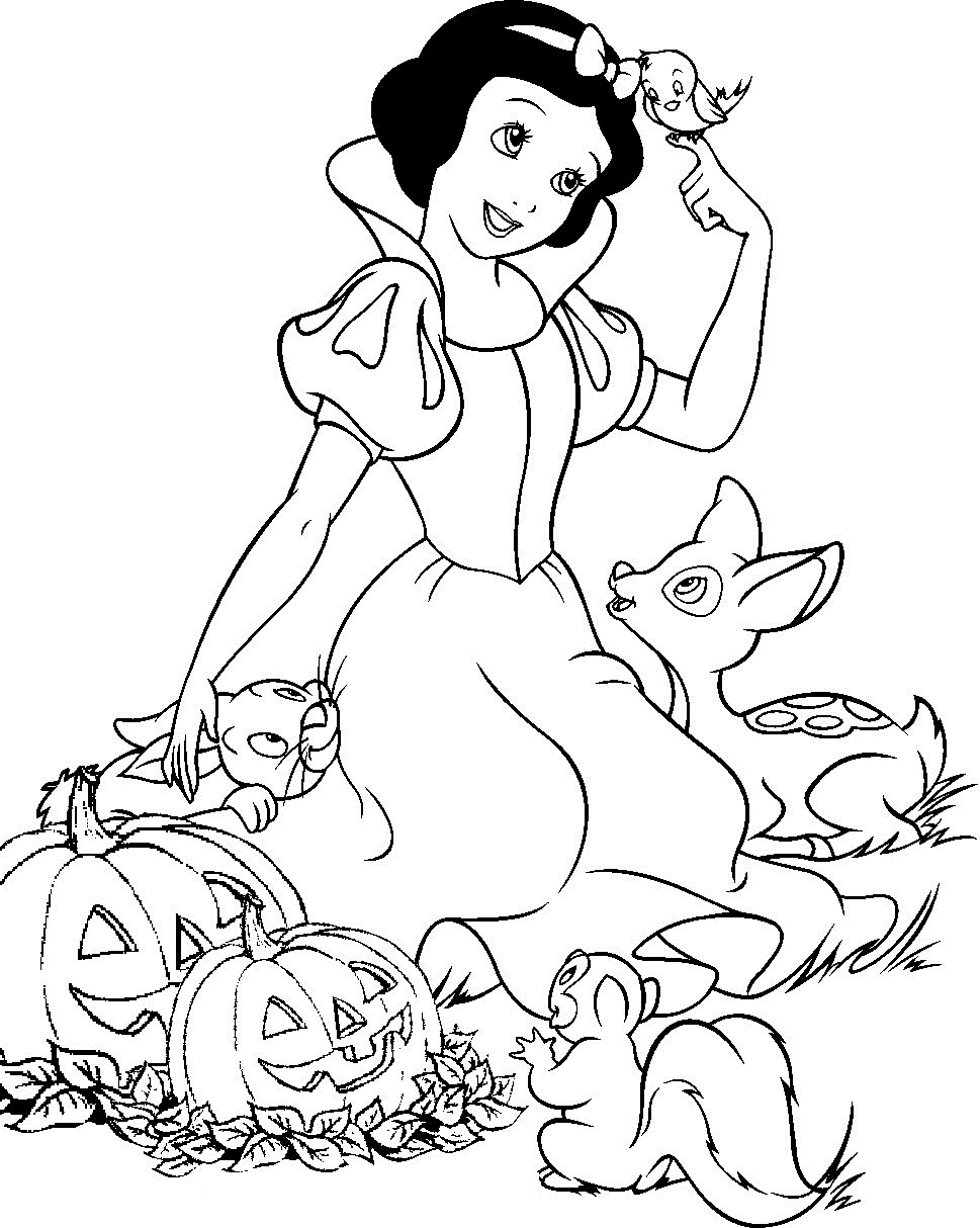 29 Enchanting Disney Princess Coloring Pages Printable 23