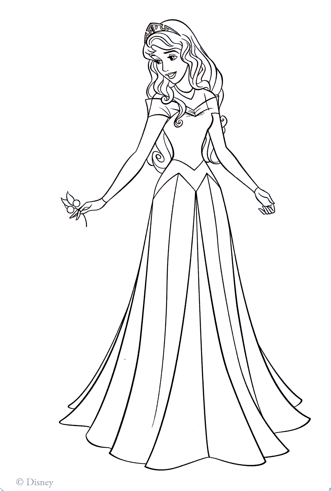 29 Enchanting Disney Princess Coloring Pages Printable 29