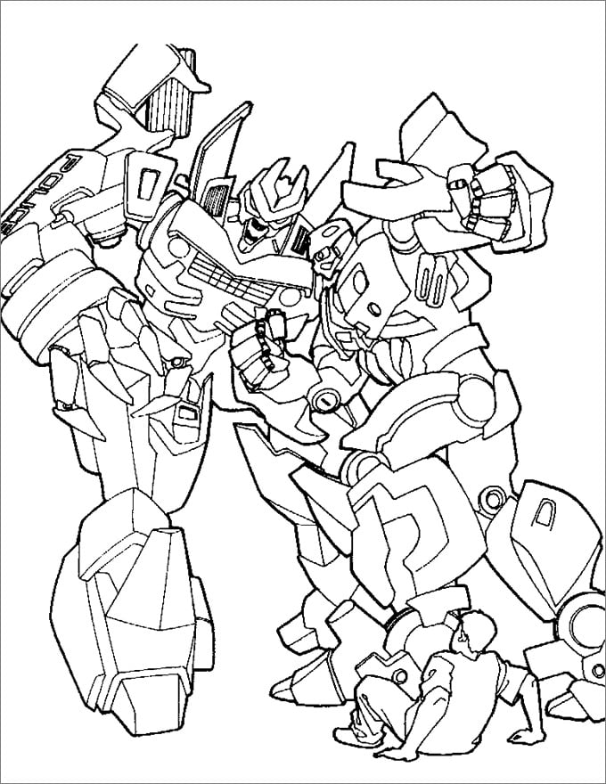 30 Amazing Transformers Coloring Pages Printable 18