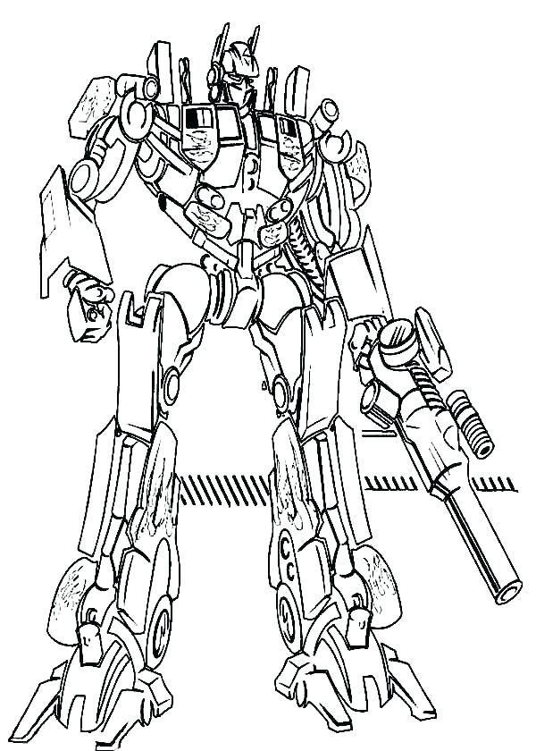 30 Amazing Transformers Coloring Pages Printable 20