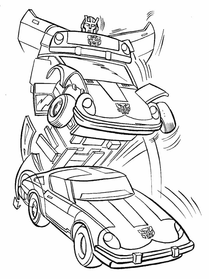 30 Amazing Transformers Coloring Pages Printable 21