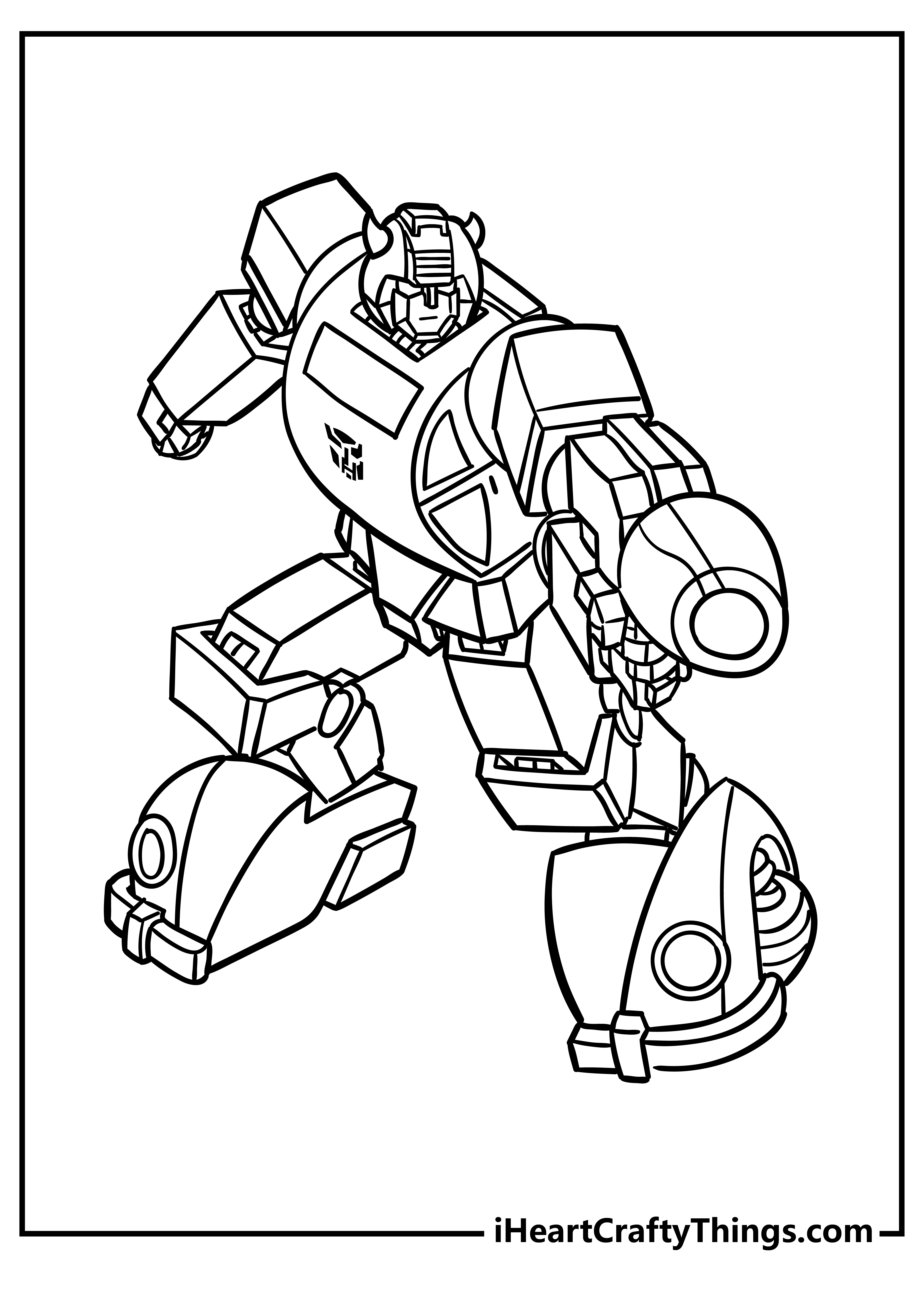 30 Amazing Transformers Coloring Pages Printable 22