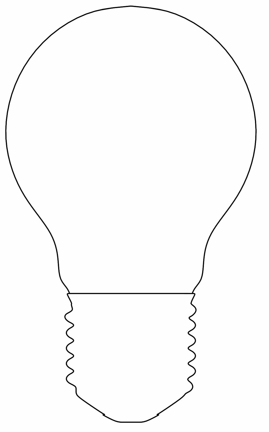 30 Bright Light Bulb Coloring Pages Printable 8