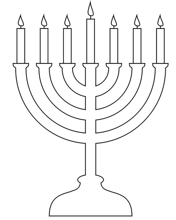 30 Celebratory Hanukkah Coloring Pages Printable 13