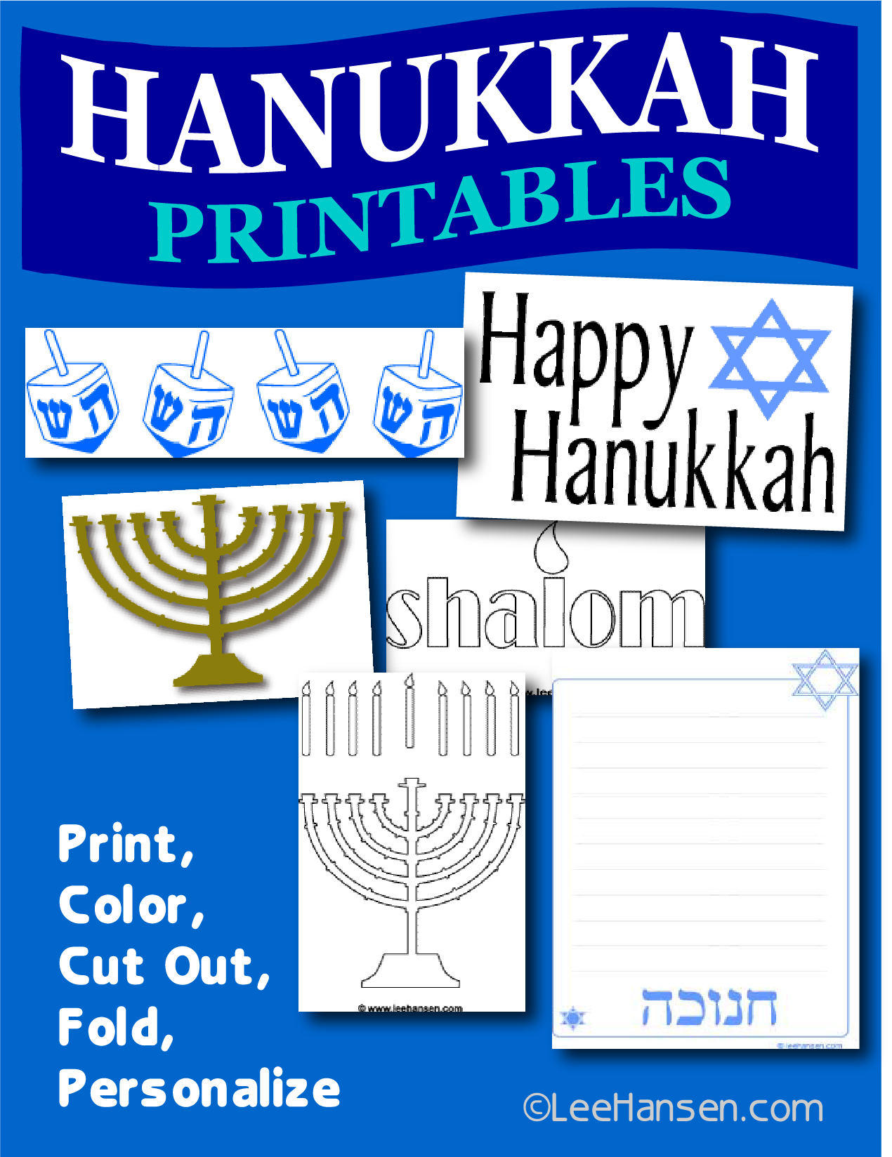 30 Celebratory Hanukkah Coloring Pages Printable 18