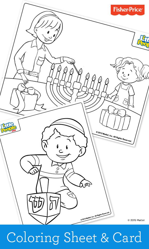 30 Celebratory Hanukkah Coloring Pages Printable 19