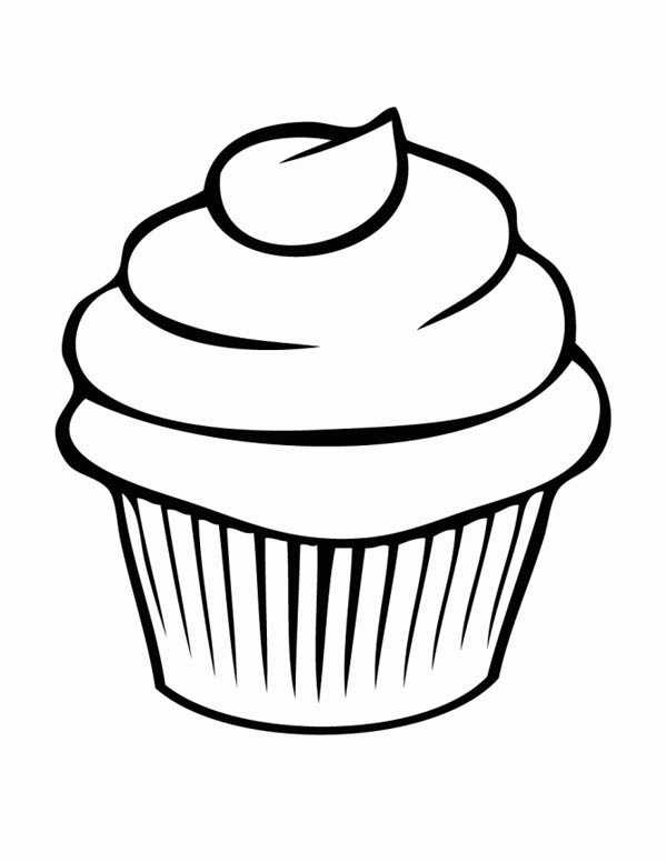 31 Delightful Cupcake Coloring Pages Printable 10