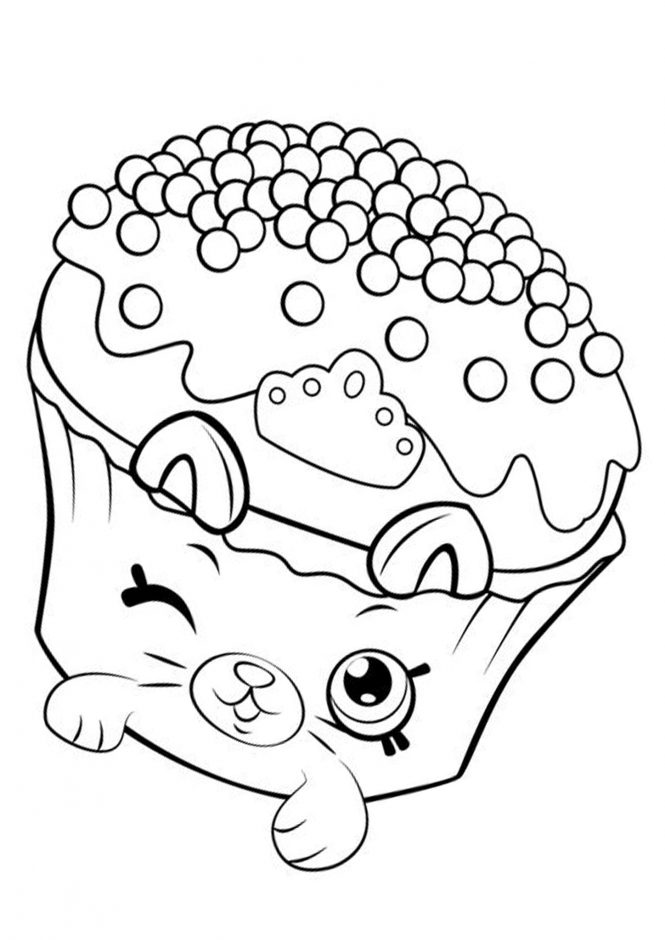 31 Delightful Cupcake Coloring Pages Printable 12