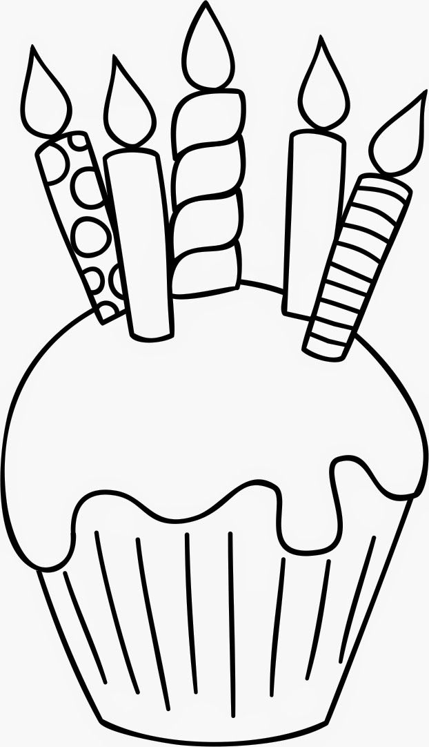 31 Delightful Cupcake Coloring Pages Printable 23