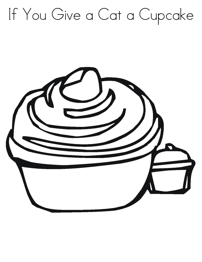 31 Delightful Cupcake Coloring Pages Printable 24