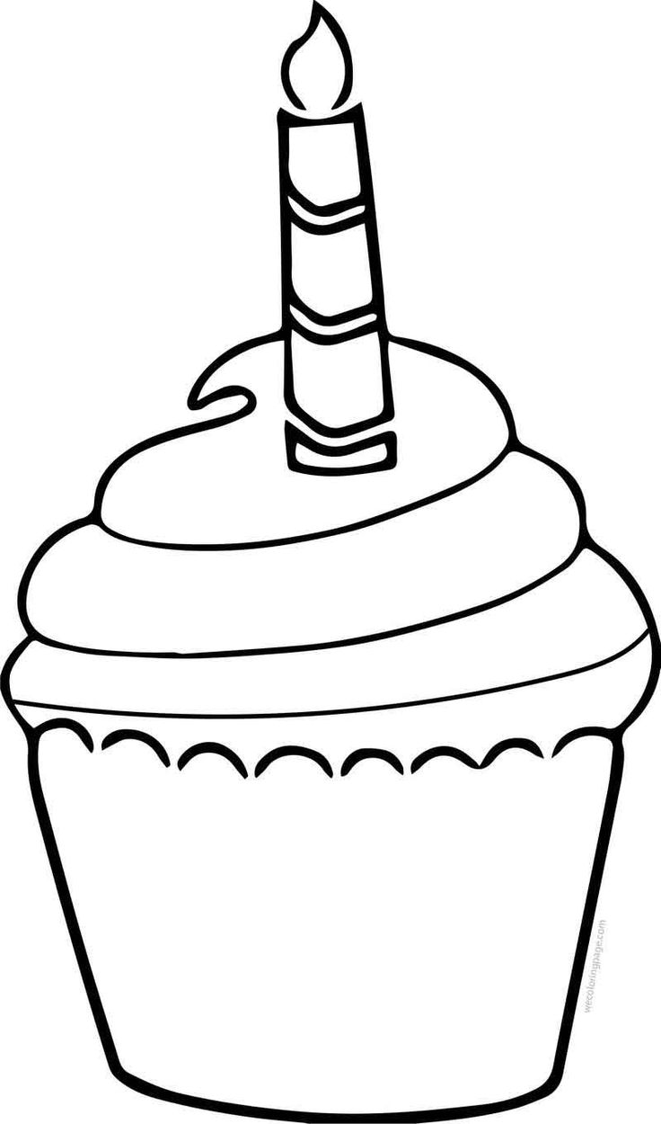 31 Delightful Cupcake Coloring Pages Printable 35