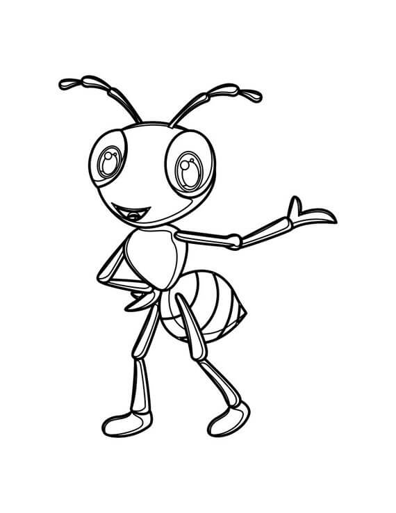 32 Busy Ant Coloring Pages Printable 14