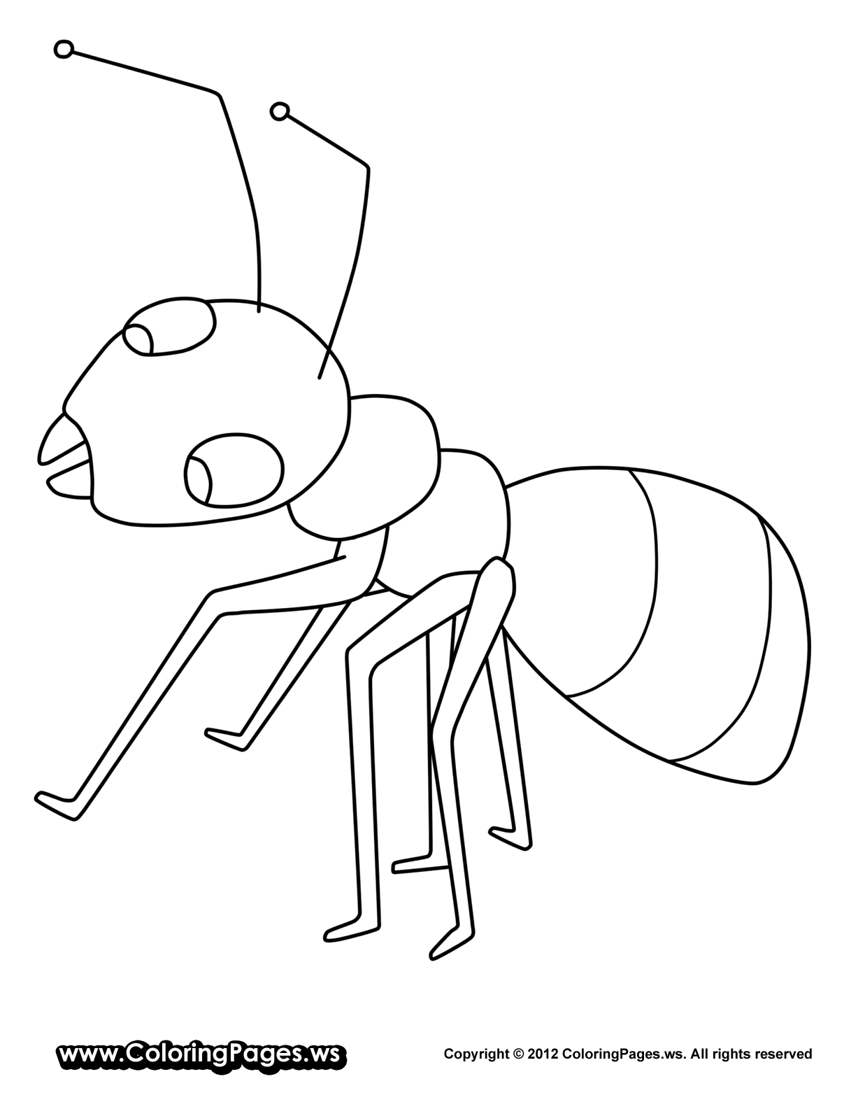 32 Busy Ant Coloring Pages Printable 28