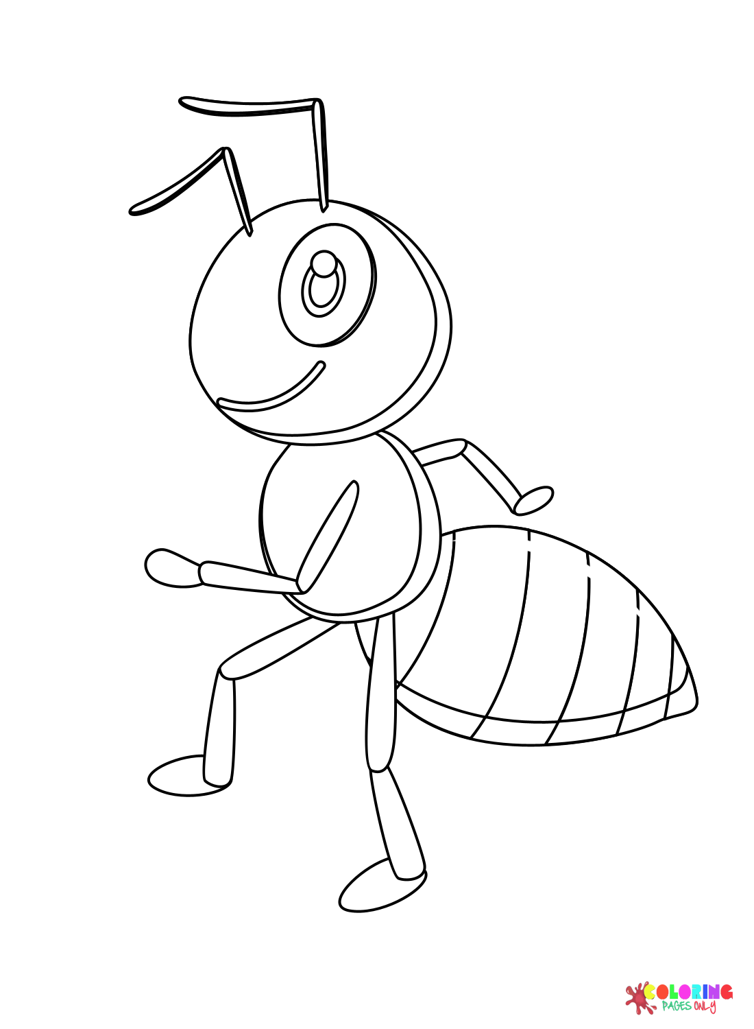 32 Busy Ant Coloring Pages Printable 3