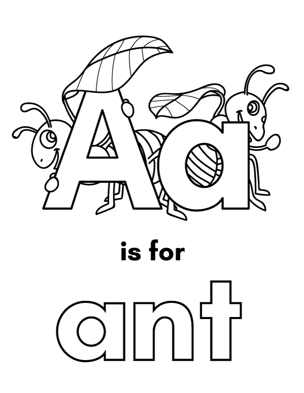 32 Busy Ant Coloring Pages Printable 30