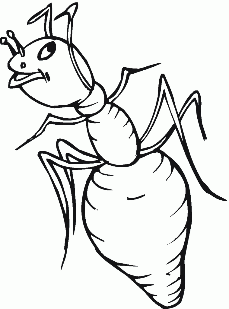 32 Busy Ant Coloring Pages Printable 31