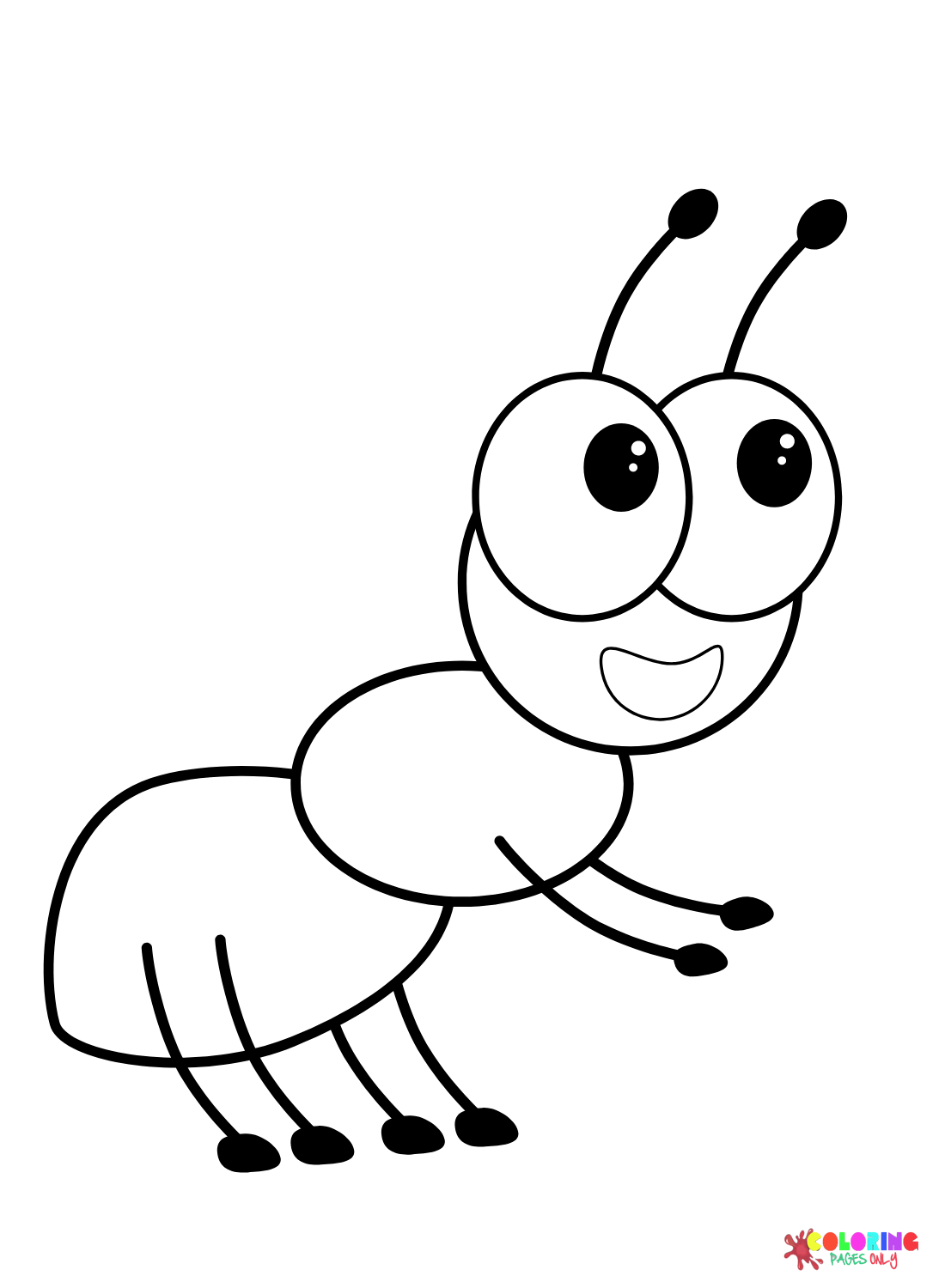 32 Busy Ant Coloring Pages Printable 4