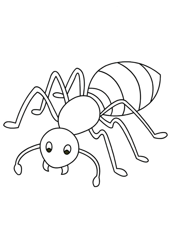 32 Busy Ant Coloring Pages Printable 5