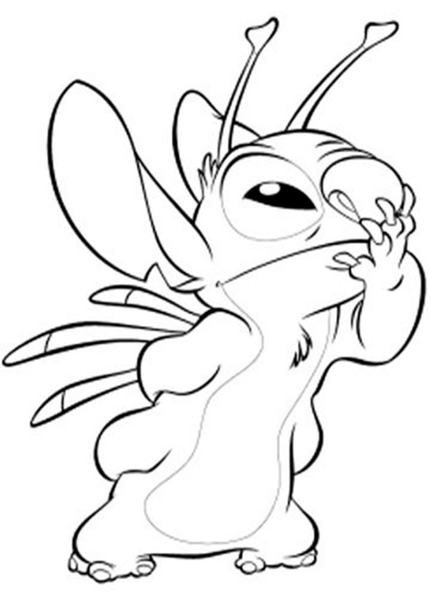 33 Disney Lilo and Stitch Coloring Pages Printable