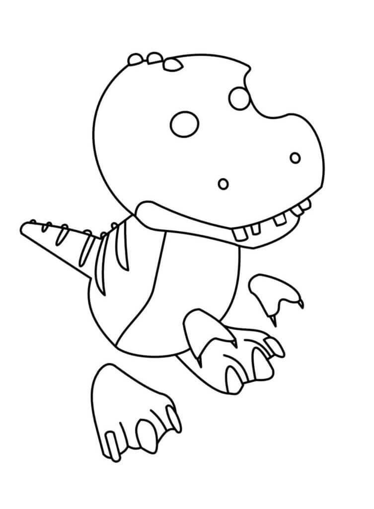 33 Fun T-Rex Coloring Pages Printable 21