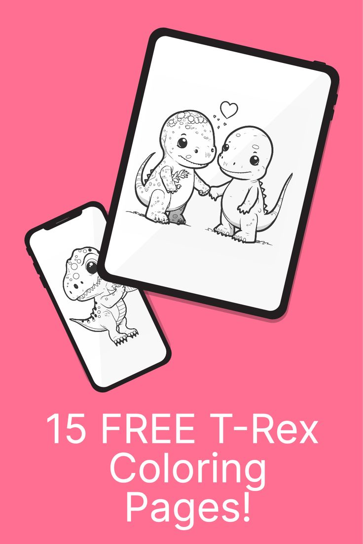 33 Fun T-Rex Coloring Pages Printable 23