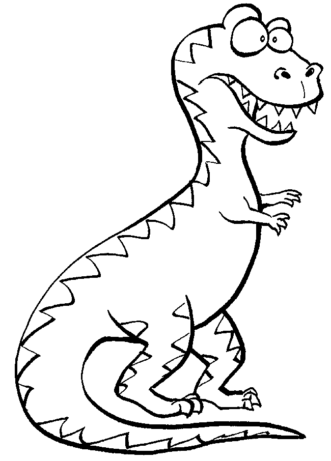 33 Fun T-Rex Coloring Pages Printable 25