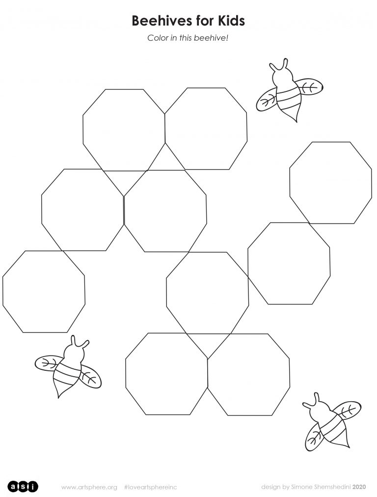 35 Busy Beehive Coloring Pages Printable 16