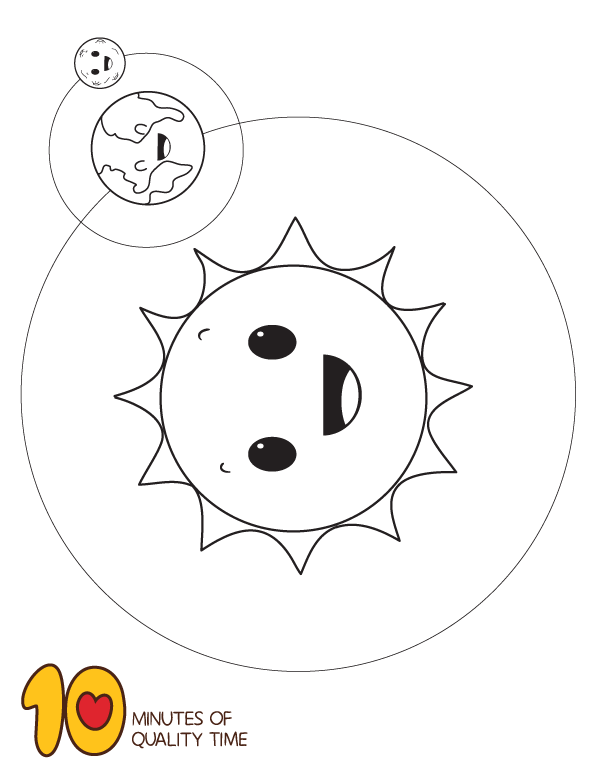 37 Celestial Sun And Moon Coloring Pages Printable 23