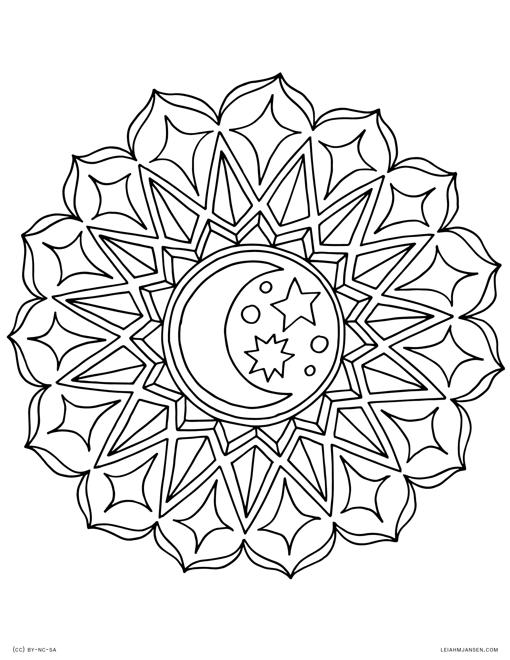 37 Celestial Sun And Moon Coloring Pages Printable 27