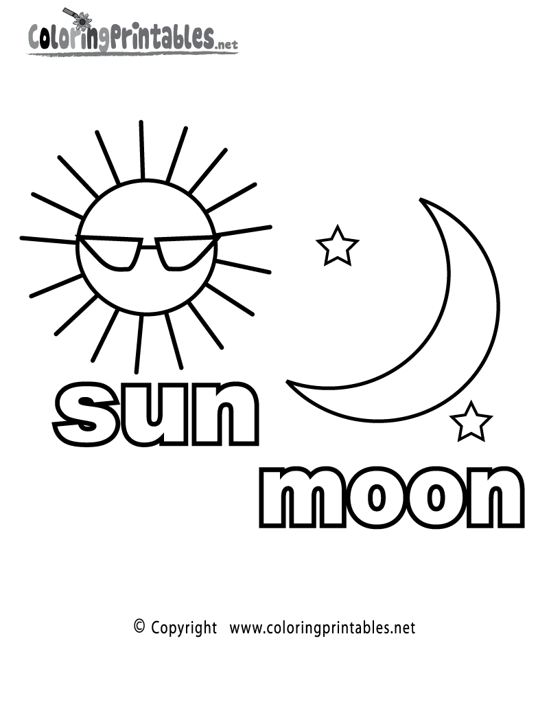 37 Celestial Sun And Moon Coloring Pages Printable 30