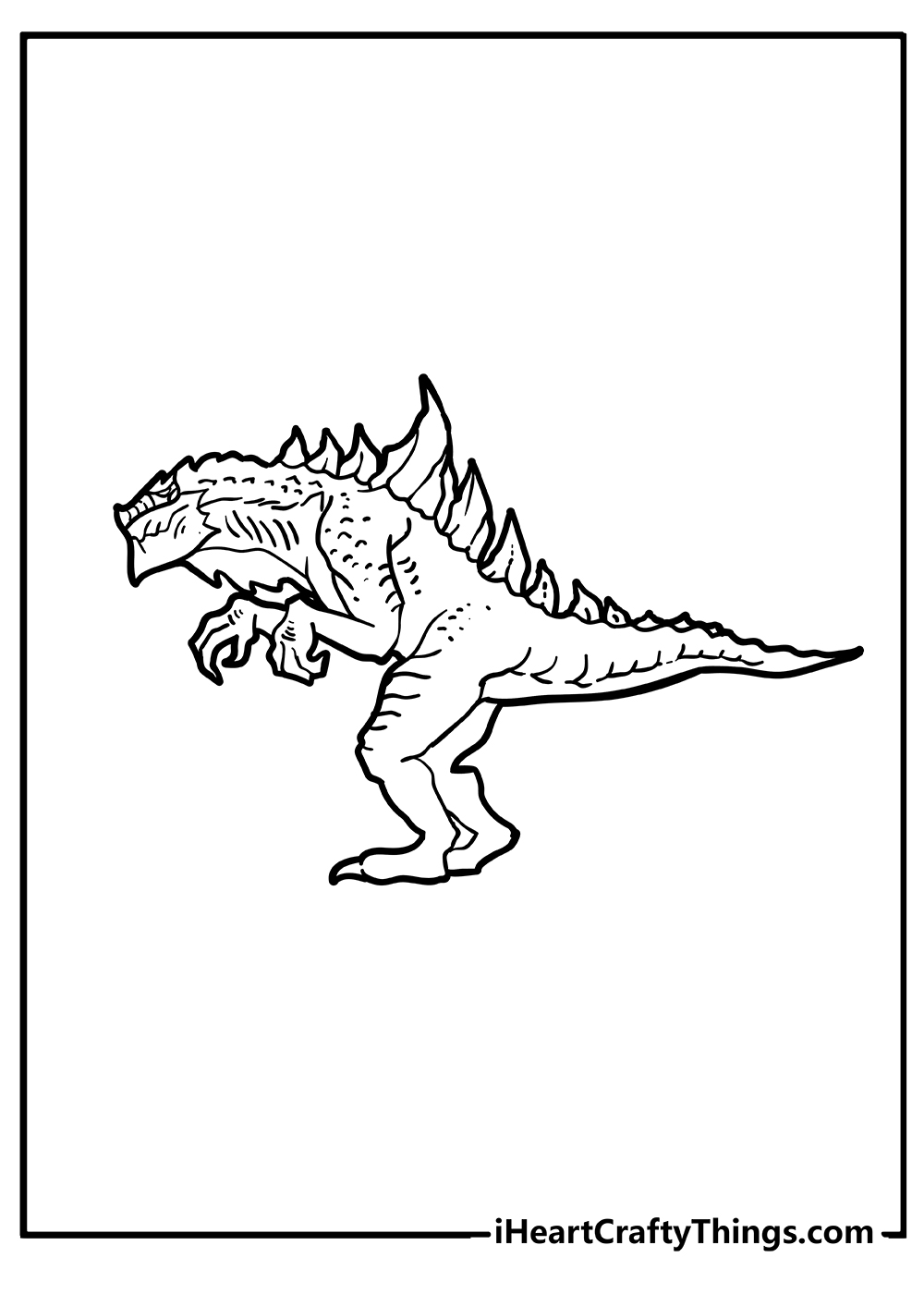 37 Legendary Godzilla Coloring Pages Printable 14