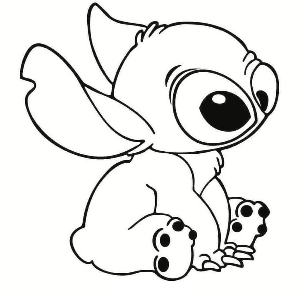 38 Disney Lilo and Stitch Coloring Pages Cute Printable