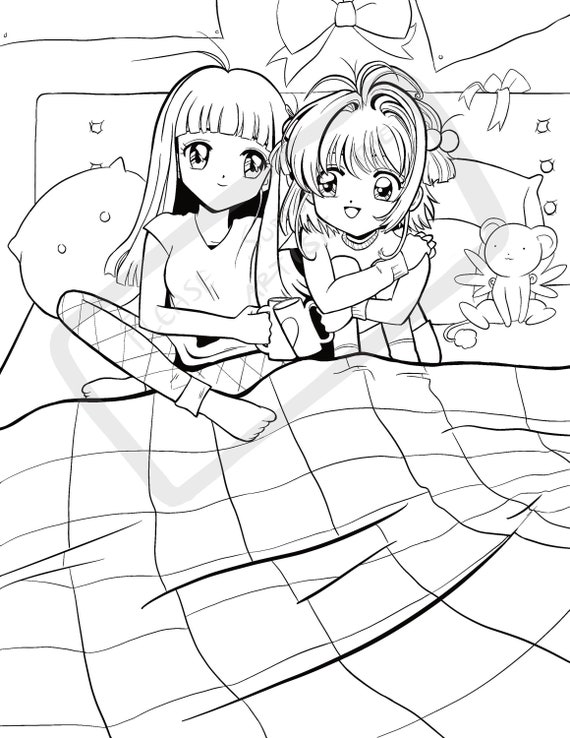 60 Cardcaptor Sakura Coloring Pages Printable 13