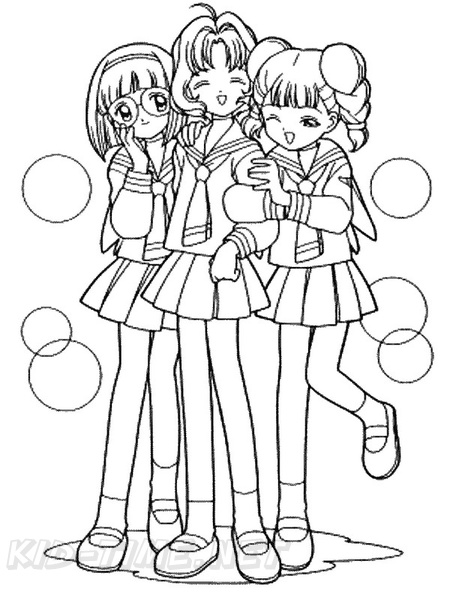 60 Cardcaptor Sakura Coloring Pages Printable 25