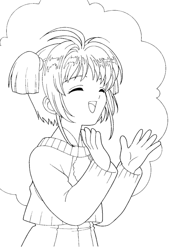 60 Cardcaptor Sakura Coloring Pages Printable 29