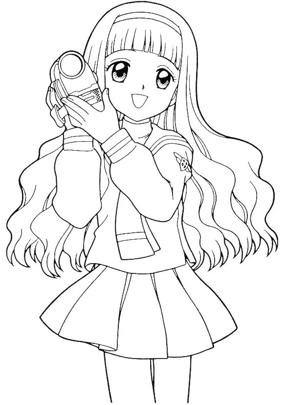 60 Cardcaptor Sakura Coloring Pages Printable 32