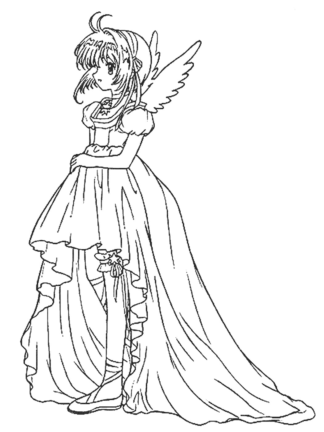 60 Cardcaptor Sakura Coloring Pages Printable 36