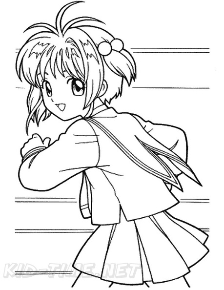 60 Cardcaptor Sakura Coloring Pages Printable 42