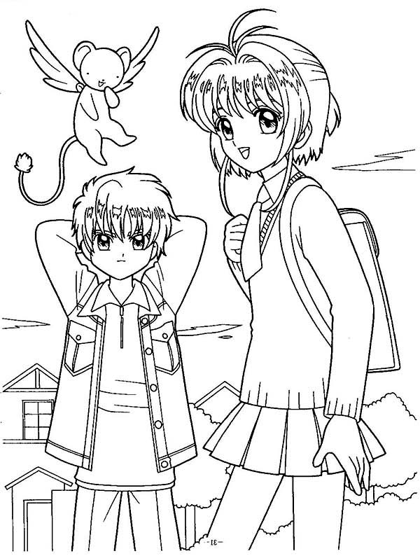 60 Cardcaptor Sakura Coloring Pages Printable 53